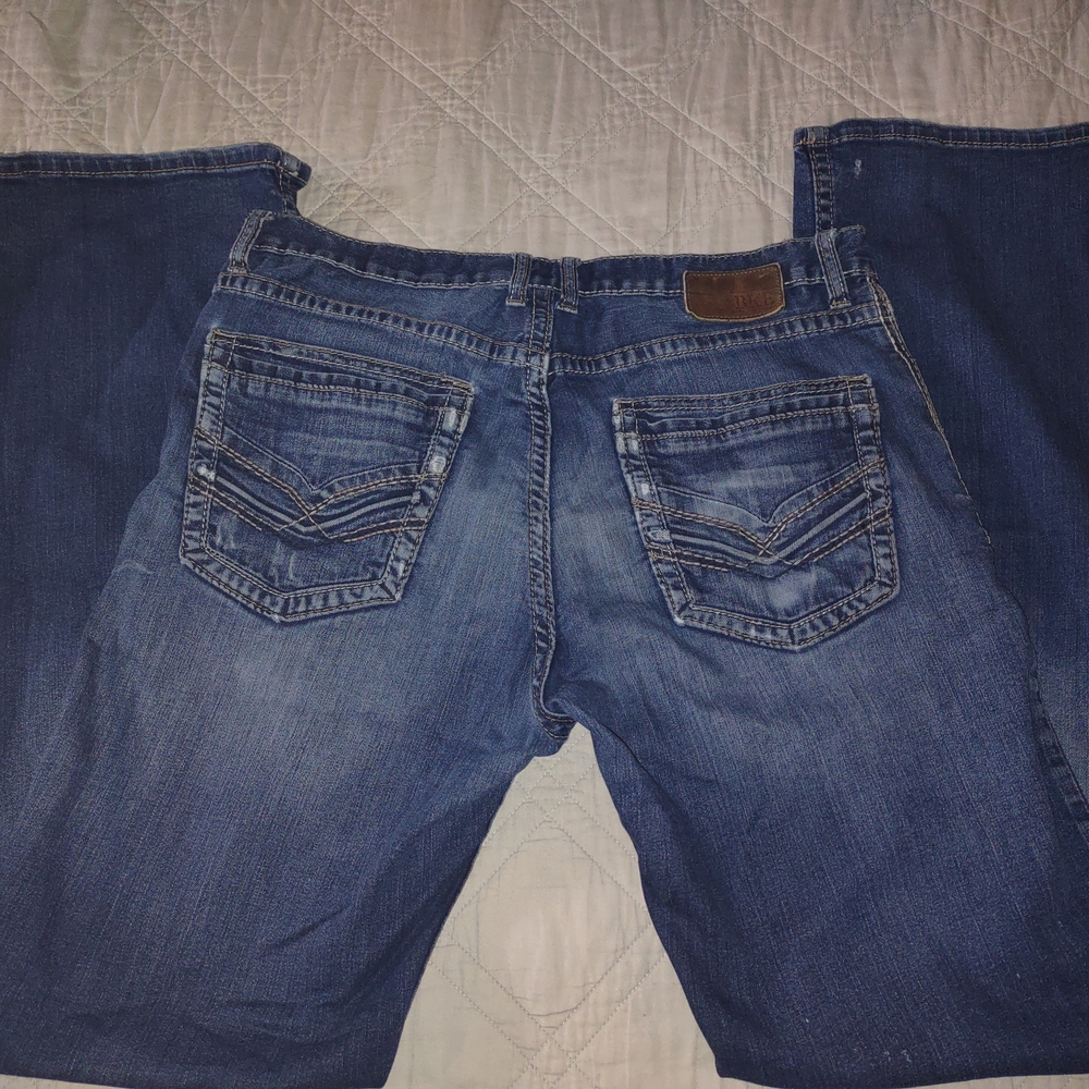 BKE Relaxed Fit Blue Jeans